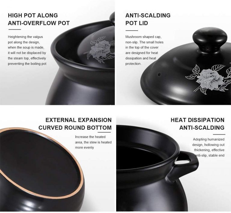 Tenxhere Qeramike Black | Ceramic Pot | Dyqan Online thumbnail 2