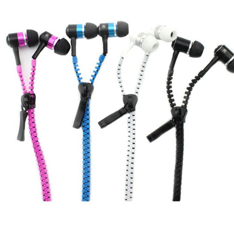 Kufje per SmartPhone me Zinxhir – Zipper EarPhones Bli Online thumbnail 2