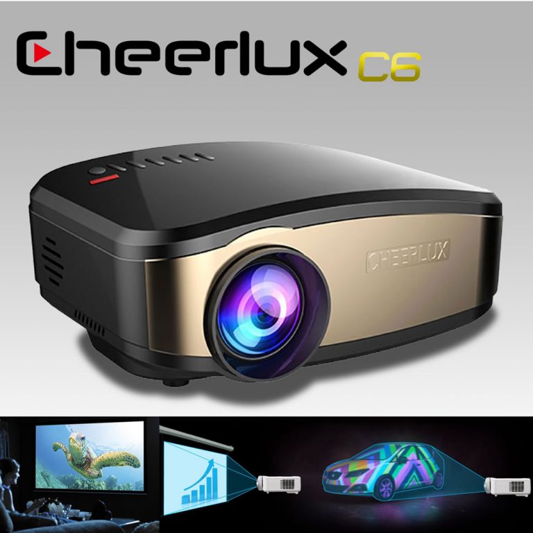 Mini Projektor CheerLux C6 | Android iOs | Bli Online
