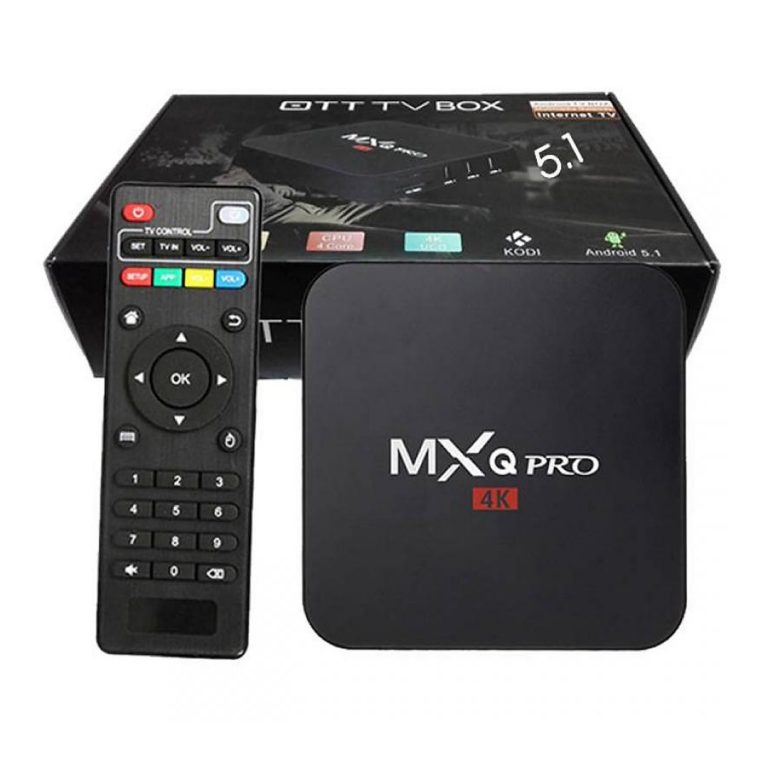Box Android TV 4K MXQ Pro 3GB | 16GB | Online