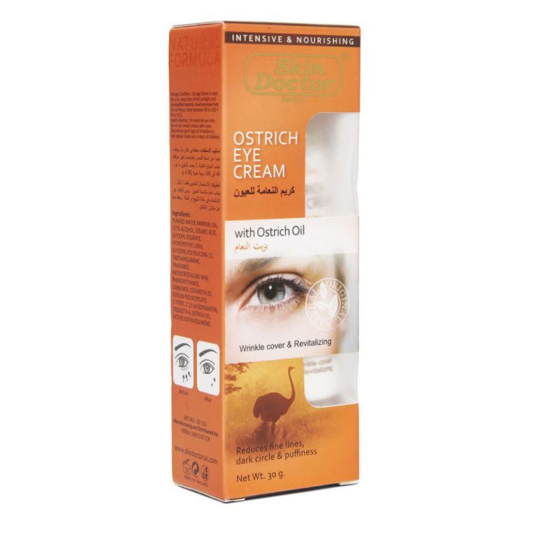 Krem per rrudhat e syve dhe rrathet e zinj- Ostrich Eye Cream