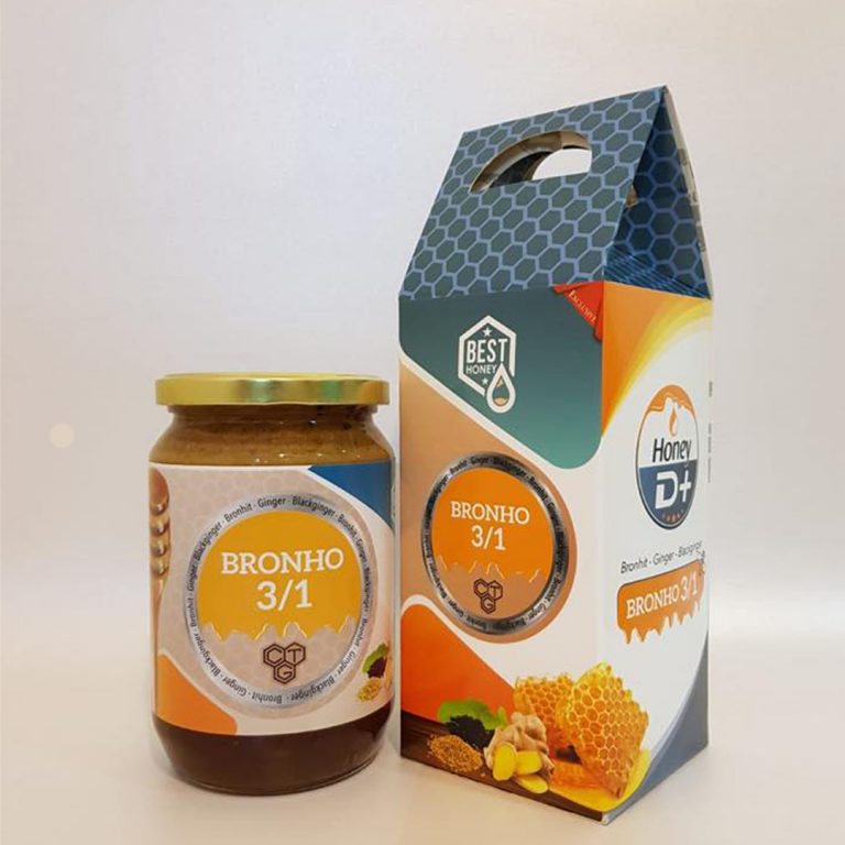 Honey D+ Bronho – Mjalt me veti kuruese – Bli Online