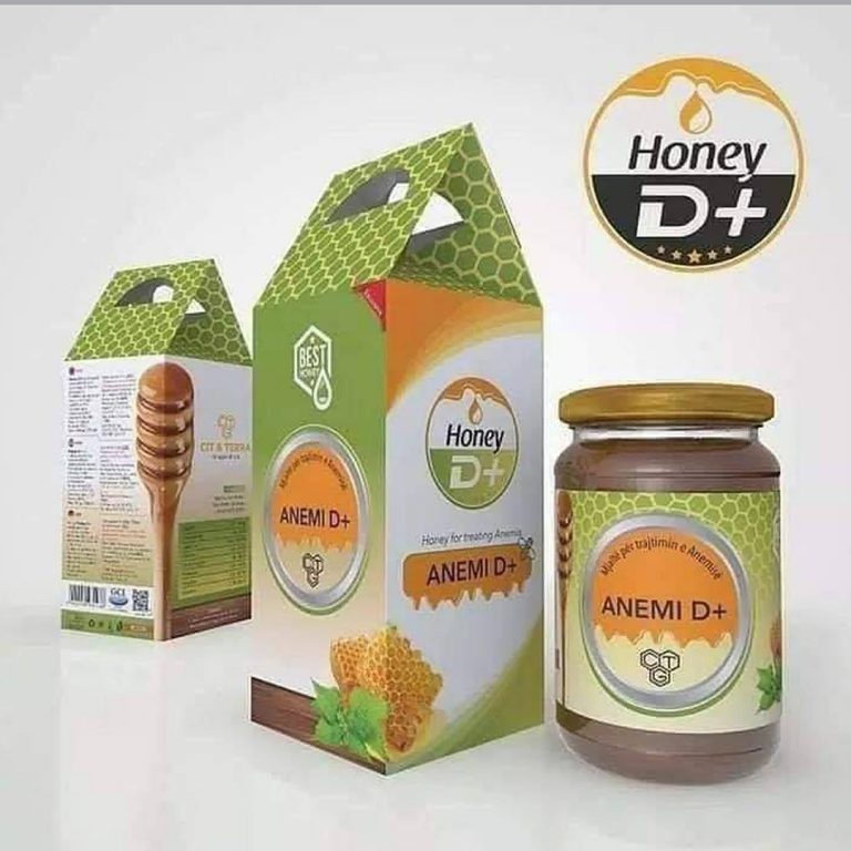 Mjalte per trajtimin e Anemise – Anemi D+