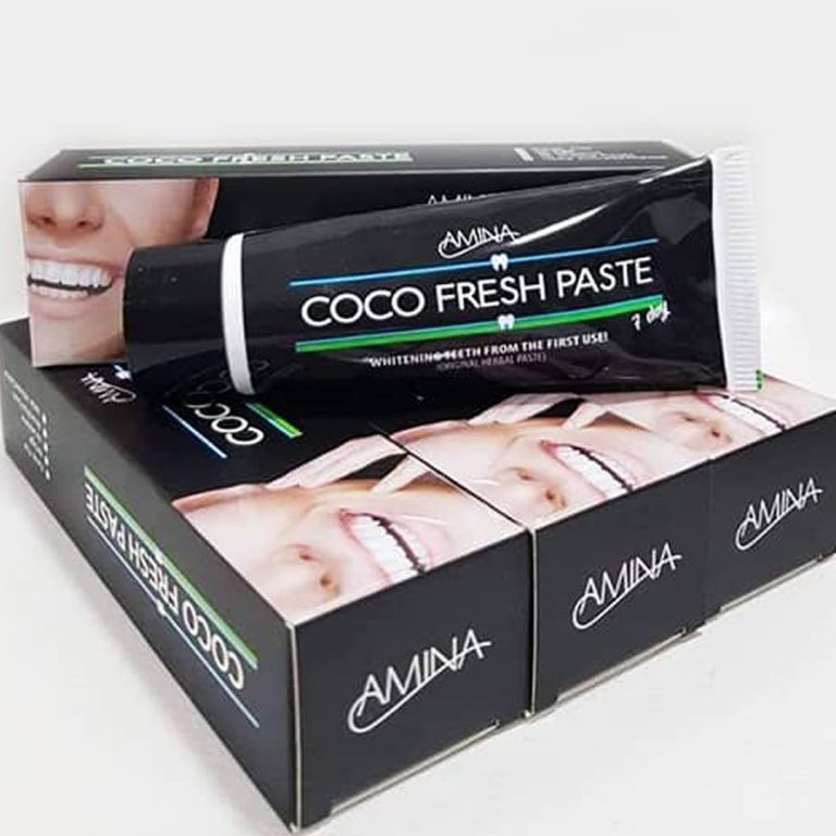 Paste Dhembesh me Qymyr – Coco Fresh Paste Online