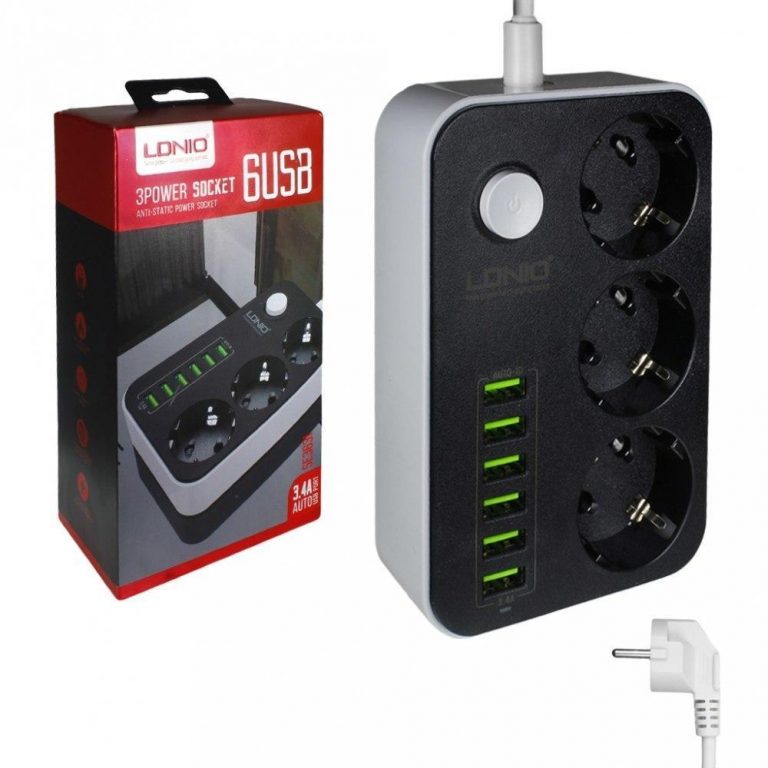 Prize Elektrike LDNIO me 6 porta USB – Bli Online