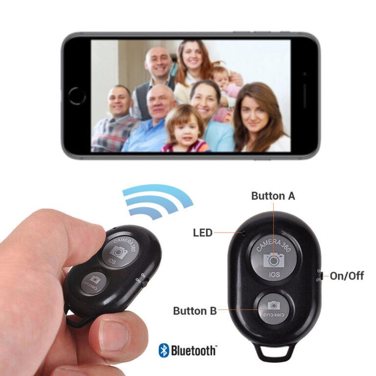 Pult me Bluetooth per Selfie – Bluetooth Remote Control thumbnail 2