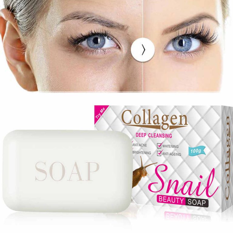 Sapun me Kolagjen dhe Mukus Kermilli – Collagen Snail Online