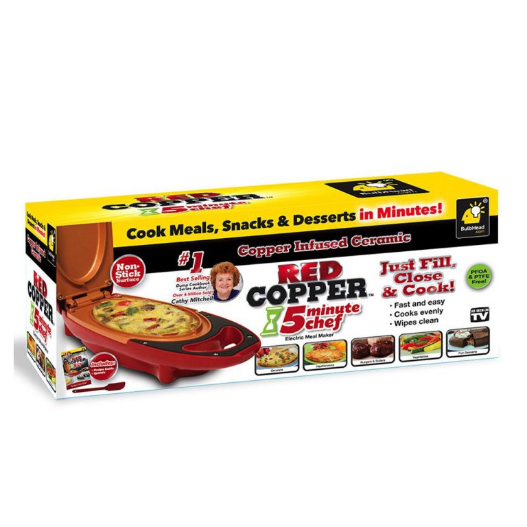 Tigan Red Copper 5 minute Chef – Double