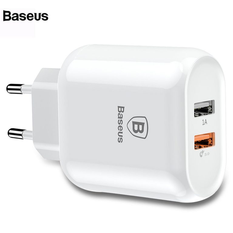 Adapter Baseus Quick Charger – Adaptor me 2 porta USB