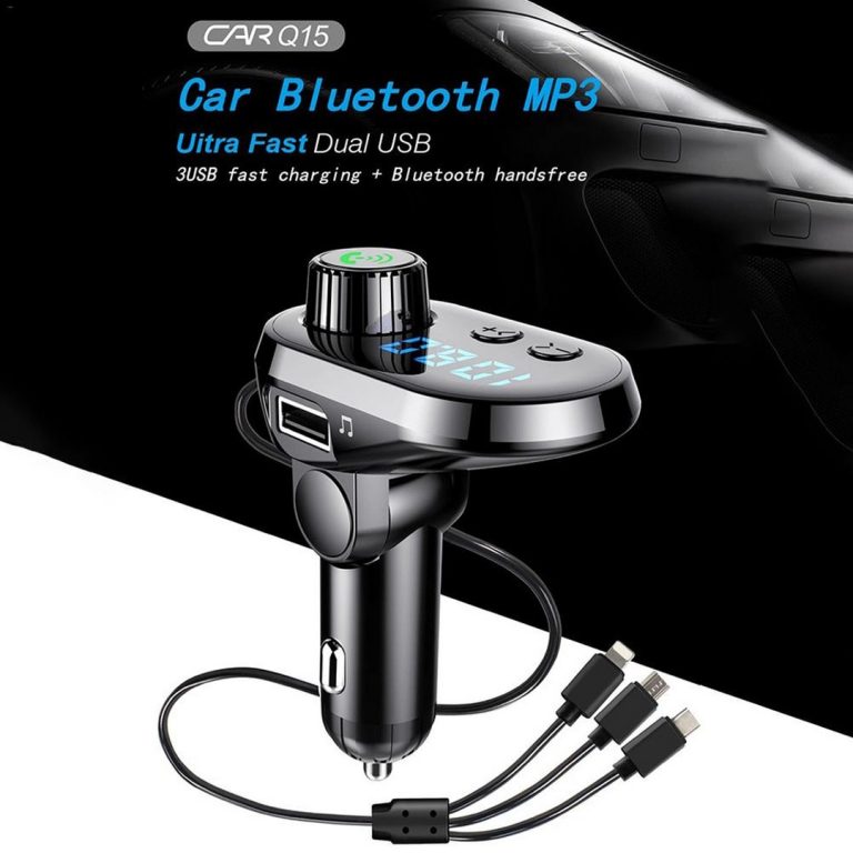 Car Charger – Mp3 Player Q15 me 3 porta USB – Bli Online
