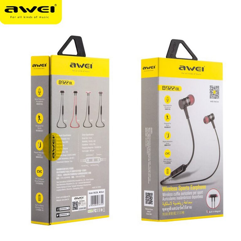 Kufje Bluetooth Awei B922-BL – For All Kinds of Music Online