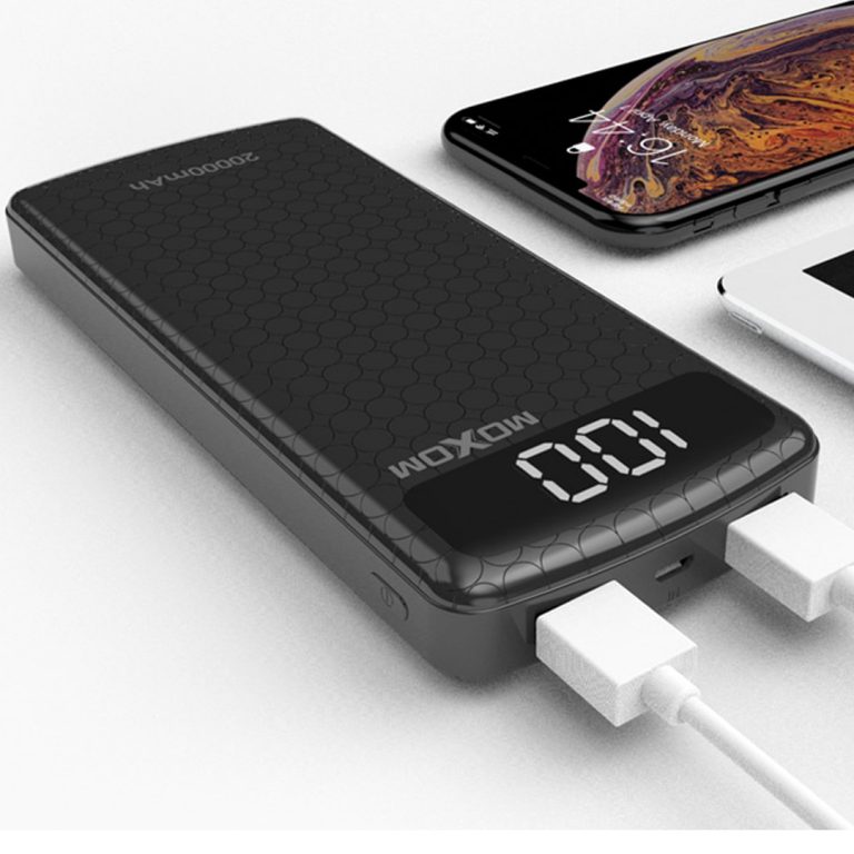 Power Bank me ekran dixhital – MOXOM Portable Charging thumbnail 2