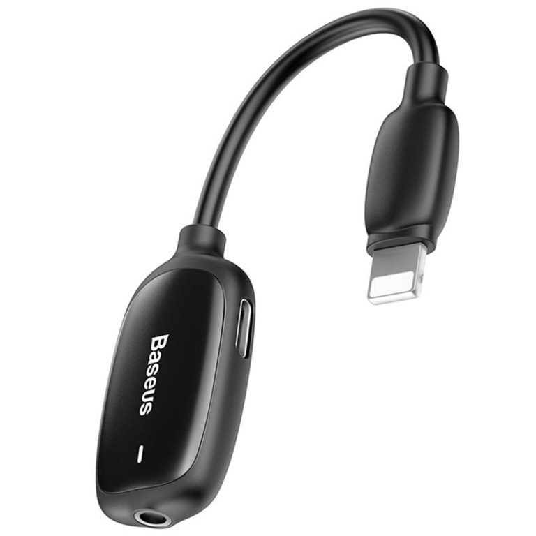 Adaptor Lightning me Porte Audio – Baseus L 51 3 in 1 Charger