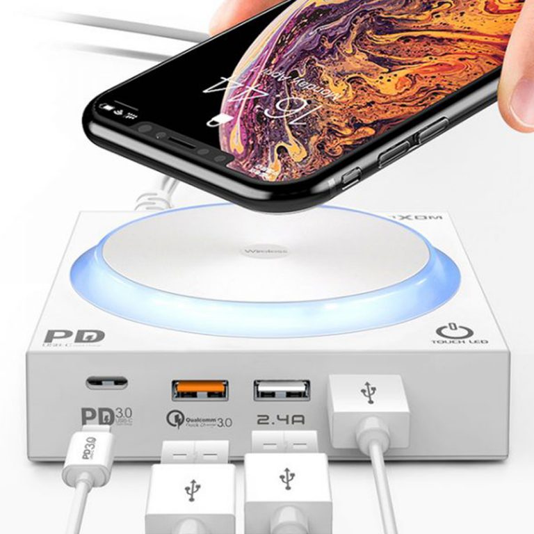 Karikues me Wireless – Moxom Wireless Touch LED Charger