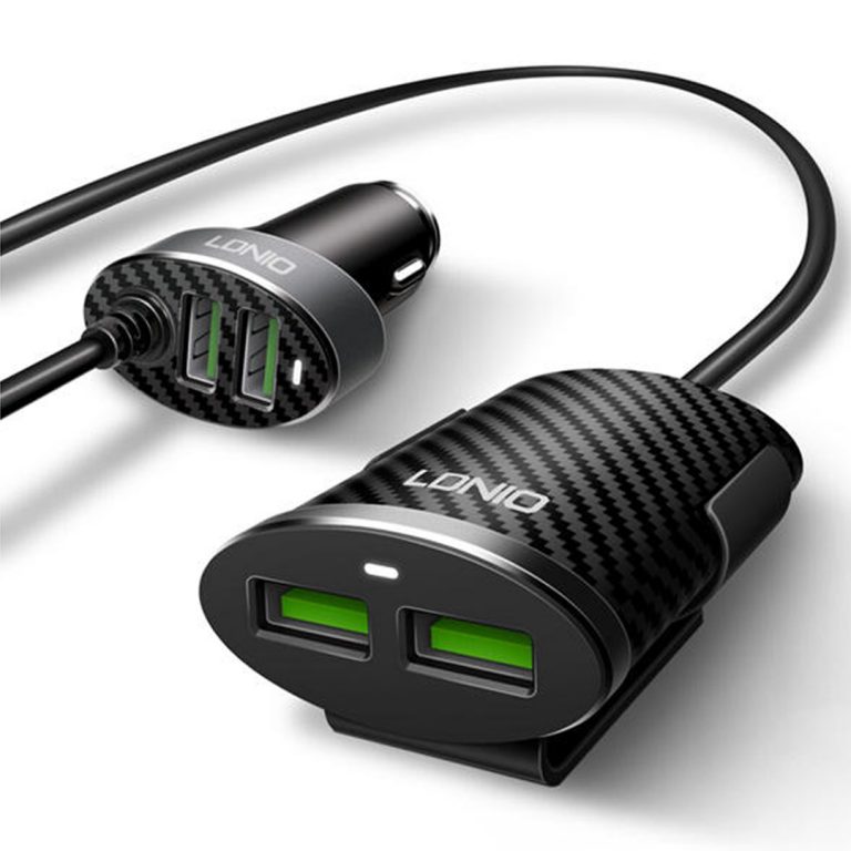 Adaptor Universal Makine – LDNIO 4 USB Ports Car Charger