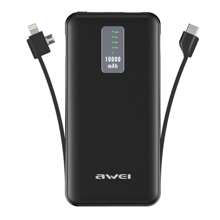 Bank Power Awei – Premium 3 IN 1 Fast Charger