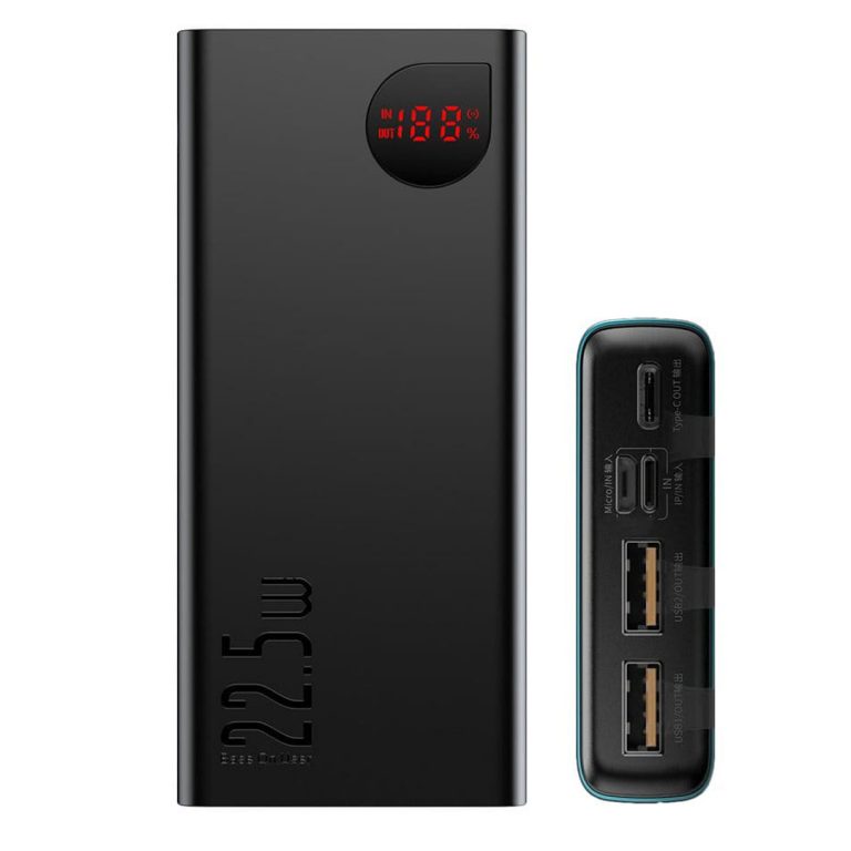Bateri Portative – Baseus Power Bank Metal Digital Display thumbnail 2