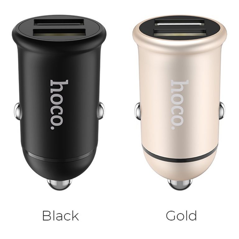 Karikues per makine – Hoco Z30 Dual Port Car Charger