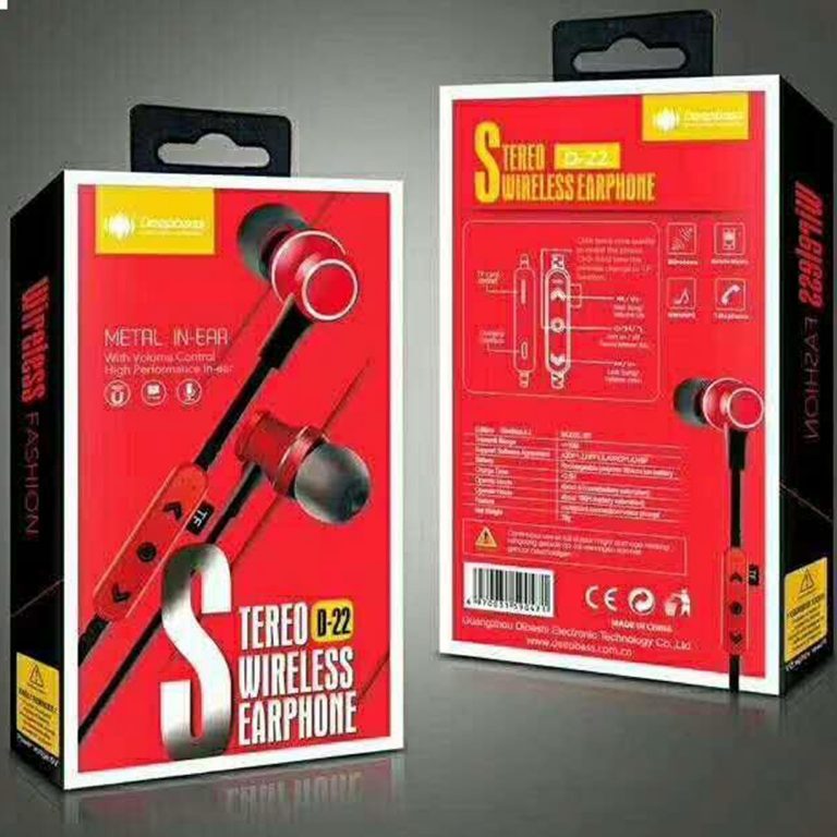 Kufje Wireless D22 – Stereo Wireless EarPhone Online thumbnail 2