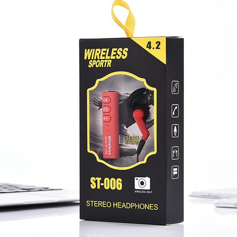 Kufje sportive me Bluetooth – Sports Earphones ST-006 Online