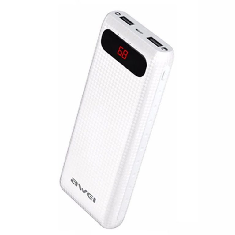 Original Power Bank Awei – Dual LED Light Digital Display