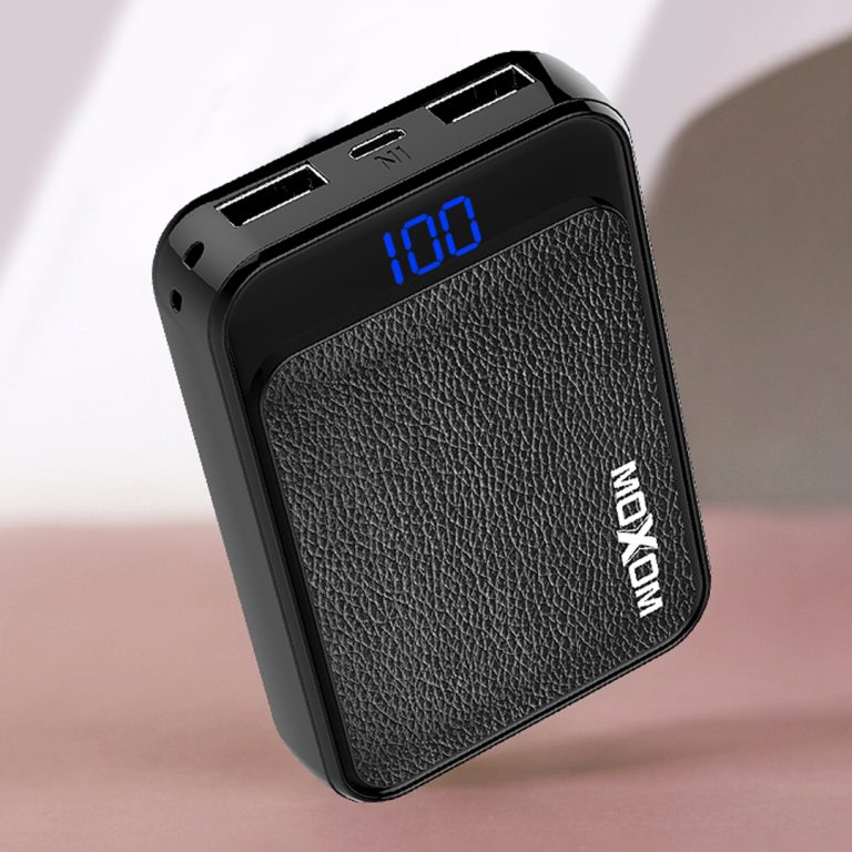 Original PowerBank – Moxom Digital Display Slim Charger