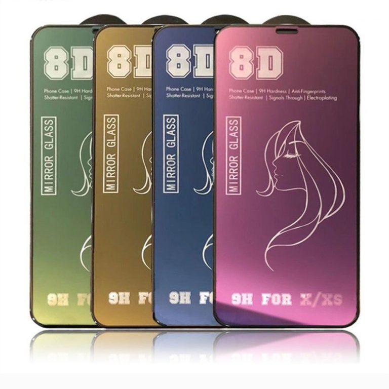 Xham mbrojtes si pasqyre 8D – i temperuar per iphone