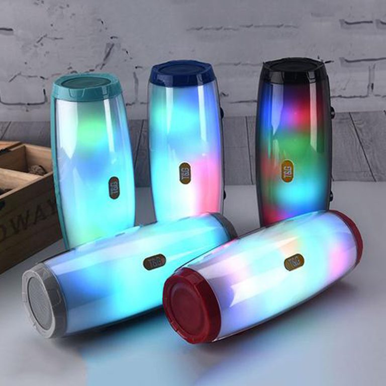 Boks me Bluetooth LED – TG Flashing Light Bluetooth Speaker