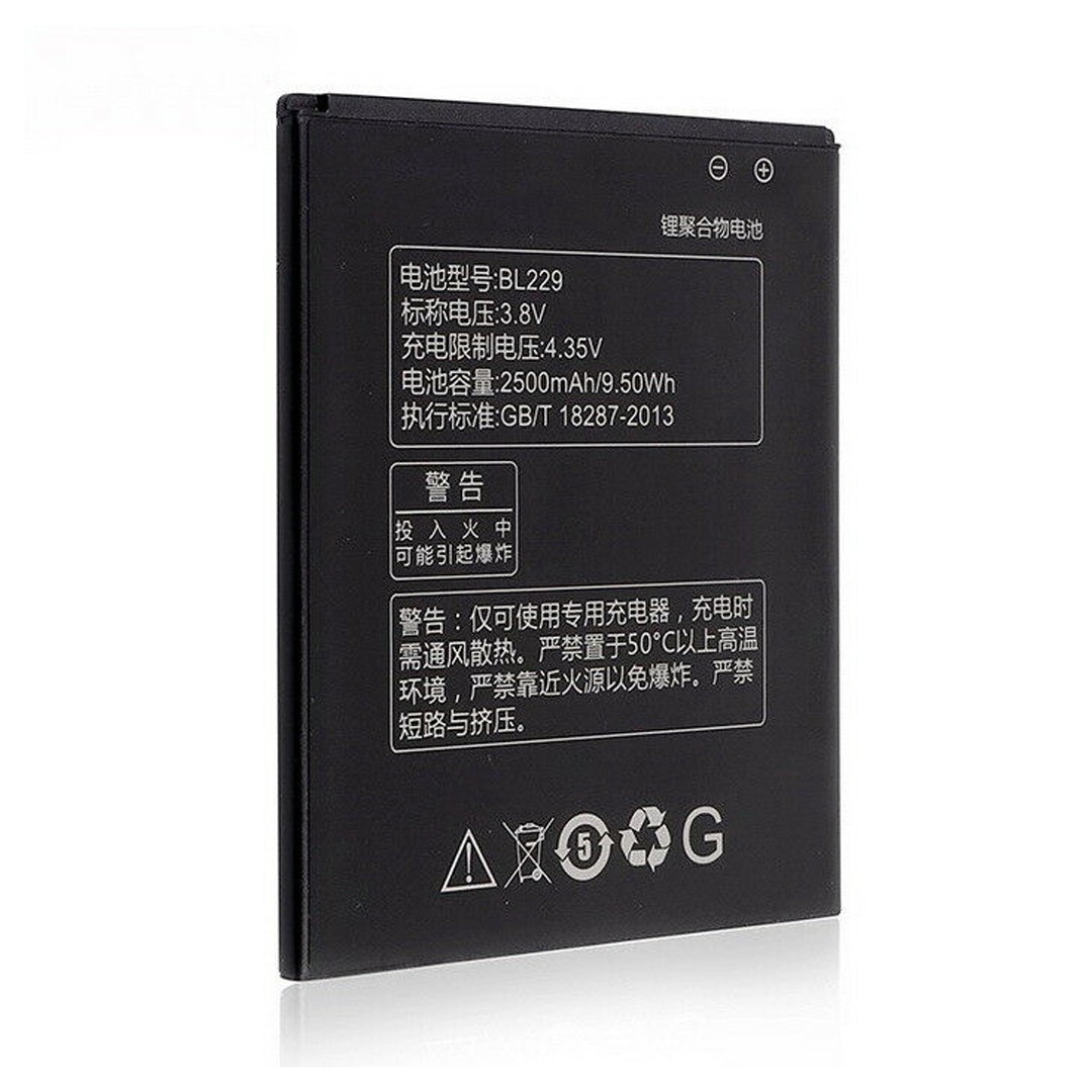 Batteria 2100mAh CS-LVA808SL Compatibile Lenovo A8 / A806 / A808T – Sostituisce BL229 – Li-ion 3.7V Nero