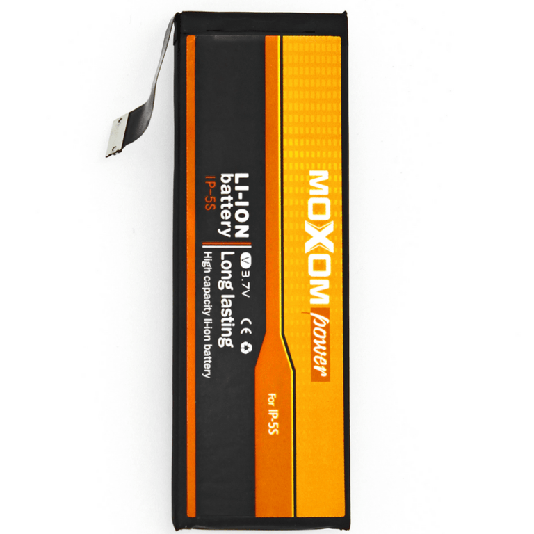 Bateri Origjinale per iPhone 5s – MOXOM New Rechargeable