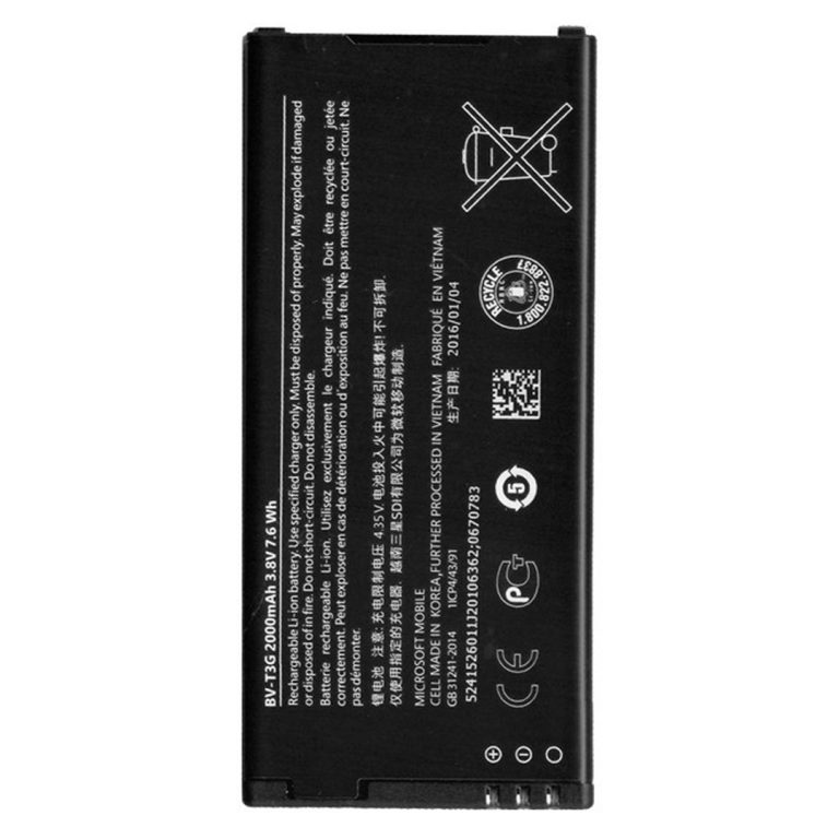 Bateri per Nokia Lumia 650 – Replacement Genuine Battery