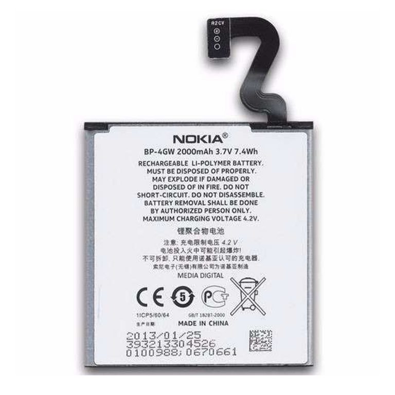 Bateri per telefon Nokia Lumia 920 – Original Version