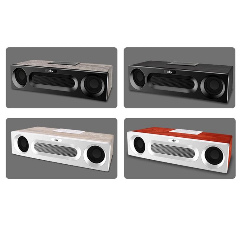 Boks prej druri me Bluetooth – NBY Wooden Case Speaker thumbnail 2