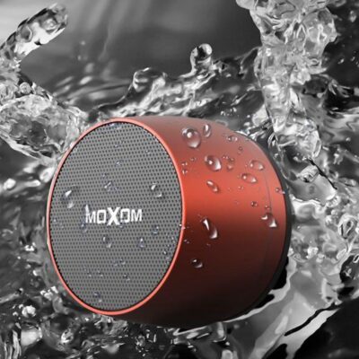 Mini Boks me Bluetooth Moxom | Metalik | Waterproof