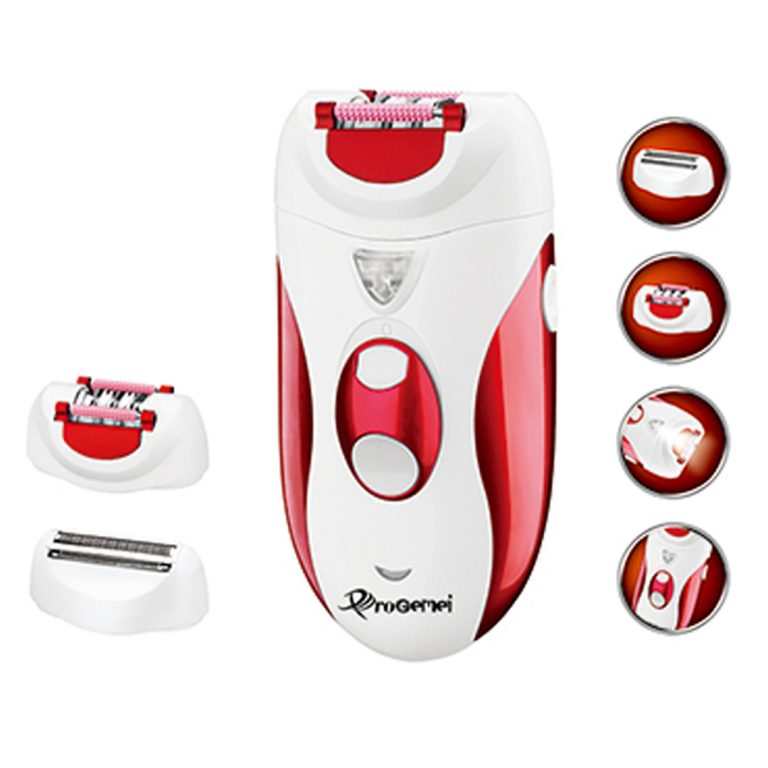 Depilator per femra Gemei – Washable Lady Epilator 2 IN 1