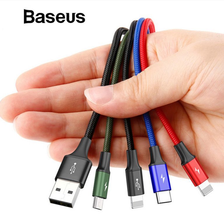 Fishe Baseus per karikim dhe transmetim te dhenash | 4IN1