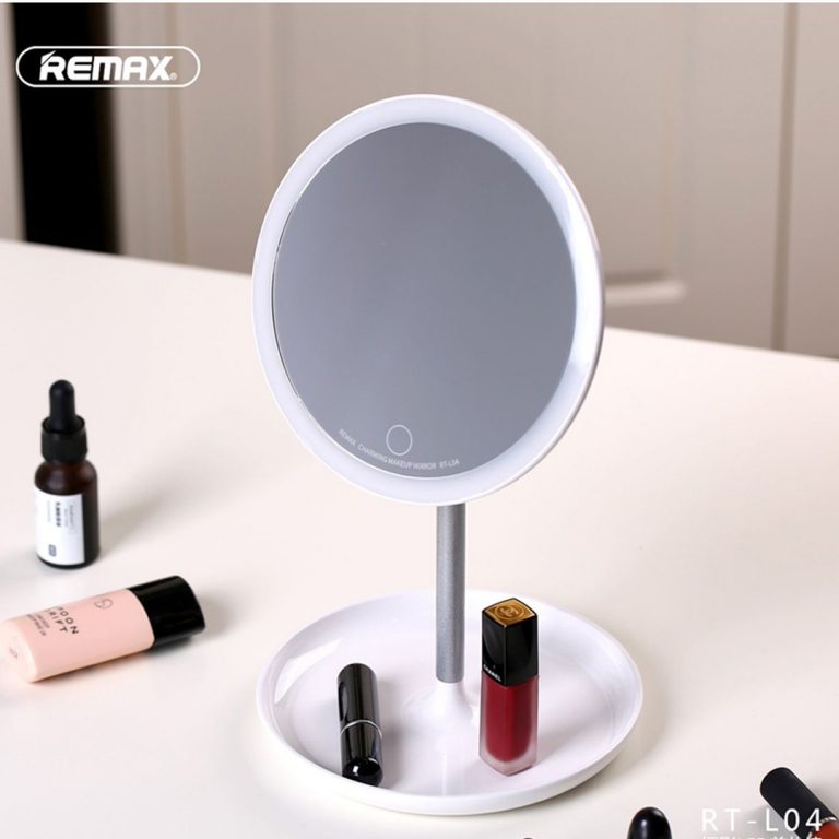 Pasqyre Grimi me Drite LED Remax – Rrethore