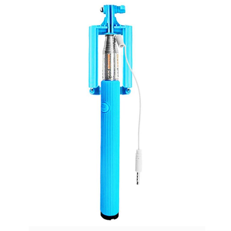 Mbajtese telefoni per selfie | Selfie Stick ngjyre blu