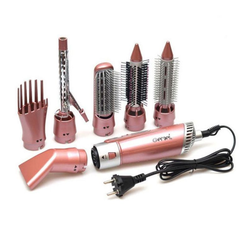 Stilues flokesh per femra Gemei – Professional Hot Air Styler 7 in 1