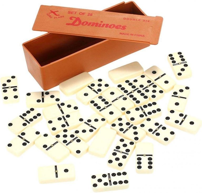 Set Double Six Domino – Loje argetuese – Bli Online