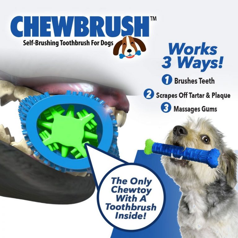 Chewbrush – Furce per dhembet e kafsheve shtepiake thumbnail 2