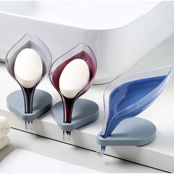 Leaf Shape Soap Box Bathroom soap holder Dish product online iBuy al