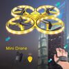 UAV Aircraft Toy UFO Flying Drone With Watch Wristband Control Quadrocopter iBuy al