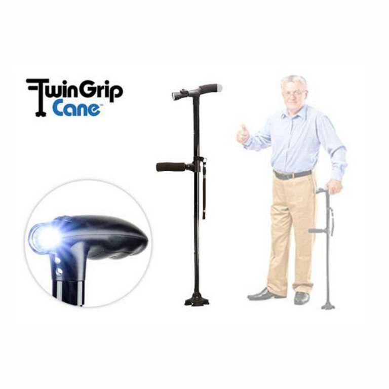 Bastun Twin Grip Cane – Shkop per moshen e trete