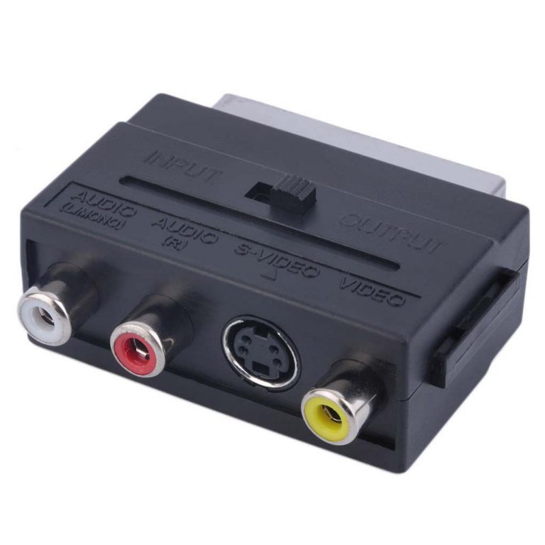 Kabell Scart RCA – Konvertues i adaptorit AV