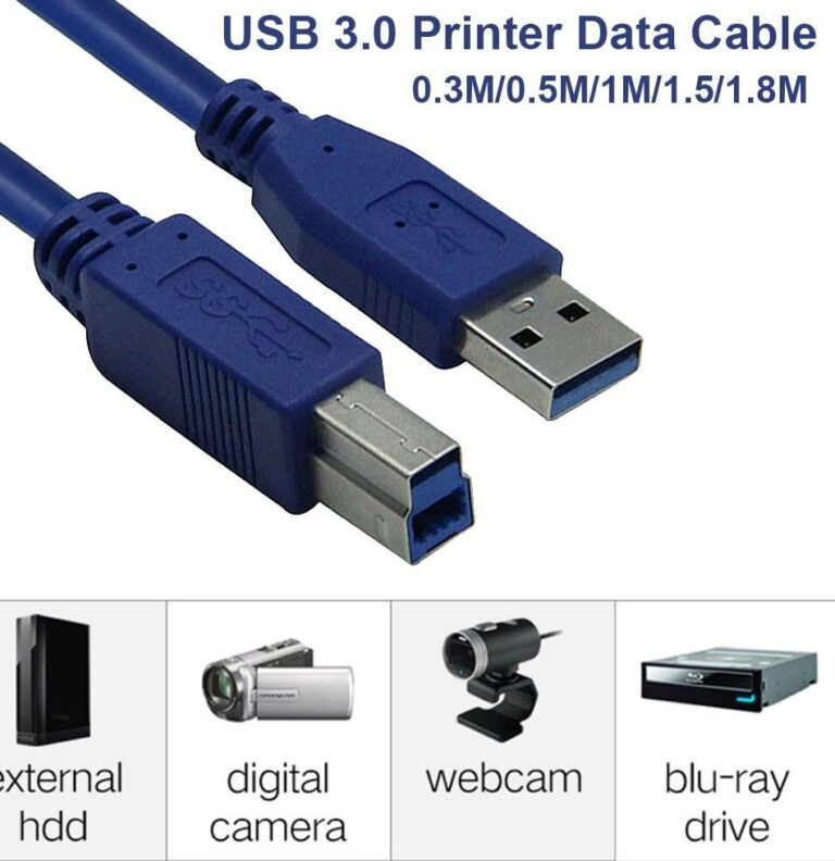 Fishe printeri Full 2.0 USB 3M ne shitje – Bli Online thumbnail 3