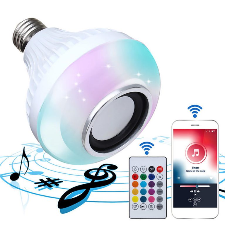 Boks me Bluetooth me drite LED + telekomande – Mitsuyama