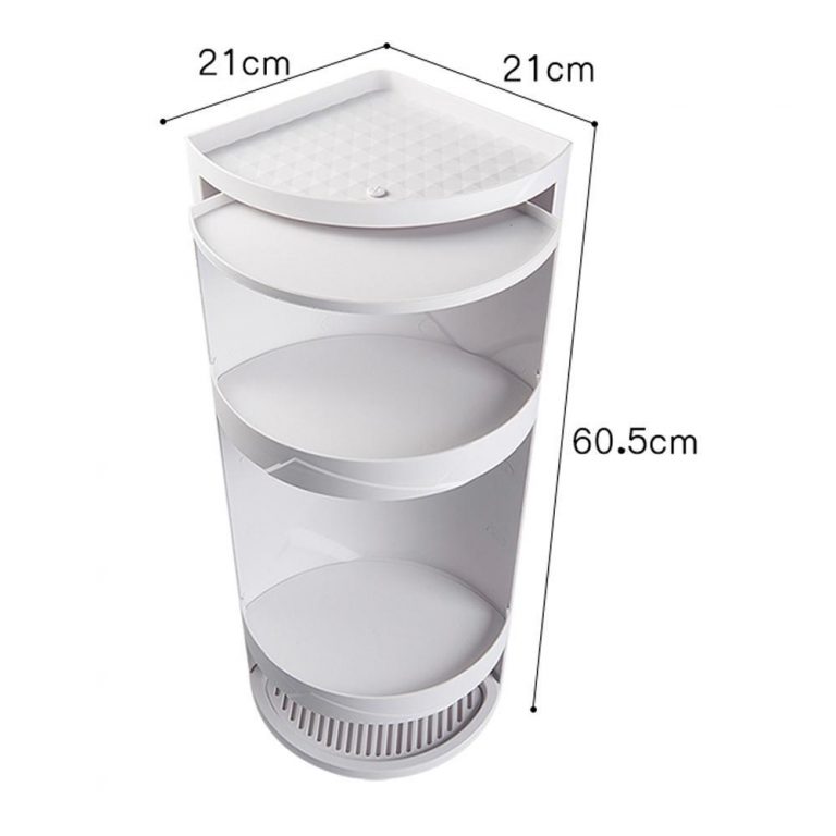 Mbajtese me rrotullim 360 grade – Rotating Corner Shelve thumbnail 2