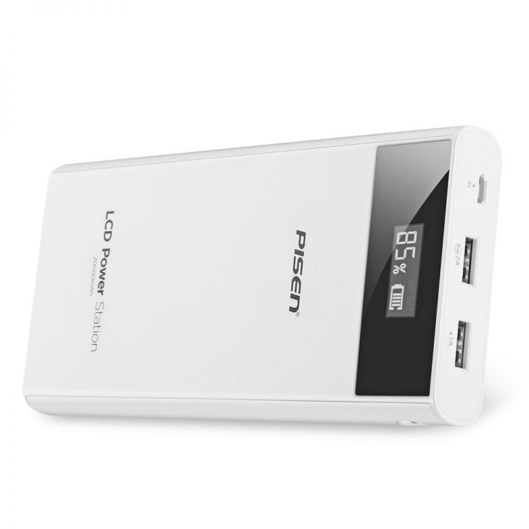 Power Bank Pisen – Furnizues Baterie – LCD Power Station thumbnail 2