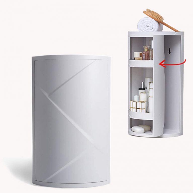 Mbajtese me rrotullim 360 grade – Rotating Corner Shelve
